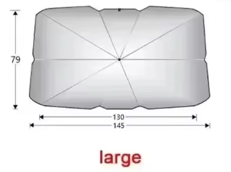 Year-Round Car Sunshade Umbrella