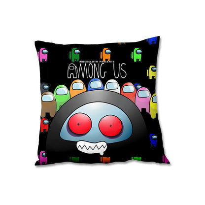 Among Us Christmas Holiday Throw Pillow Cover