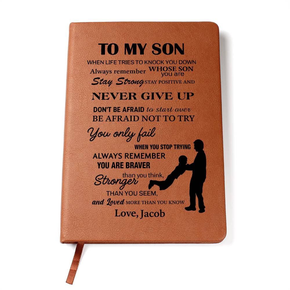 Graduation gift for son journal
