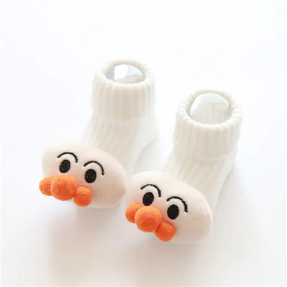 Baby Floor Socks, Infant Walking Socks, Newborn Crew Socks