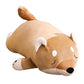 Corgi Shiba Inu Long Plush Pillow - Soft Sleeping Body Dog