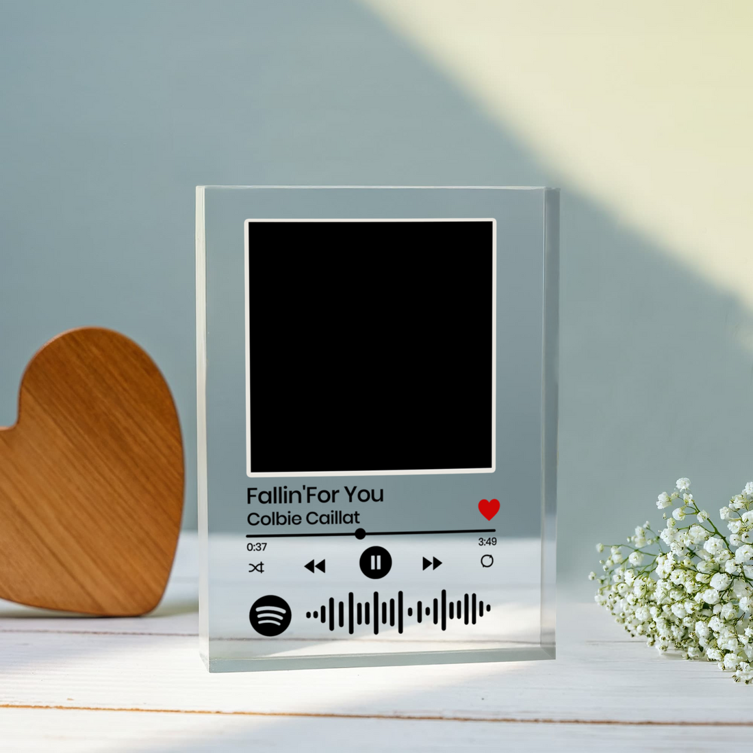 Portrait Style Custom Song Plaque