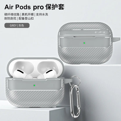 Carbon Fiber Protective Case for AirPods Pro, 2, and 3