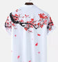 Men’s Japanese Cherry Blossom Button Down Hawaiian Shirt