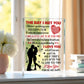 The Day I Met You Acrylic Plaque – Romantic Gift for Couple | Love Keepsake for Husband, Wife, Boyfriend, or Girlfriend