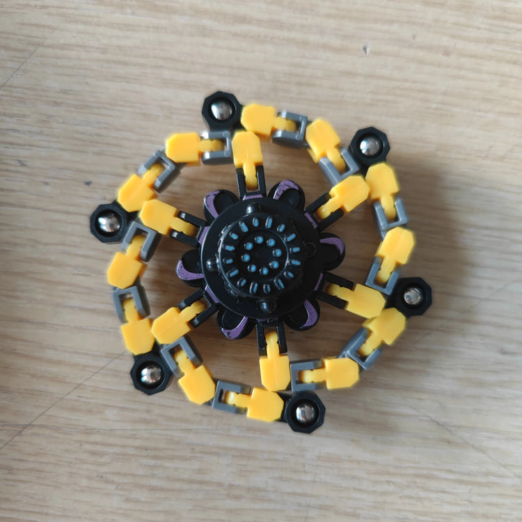Kids Deformed Fidget Spinner Chain Toys for Children Resistance Hand Spinner Vent Toys Adult Gift