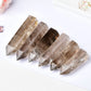 Natural Tea Quartz Crystal Point - Smokey Raw Stone Decor