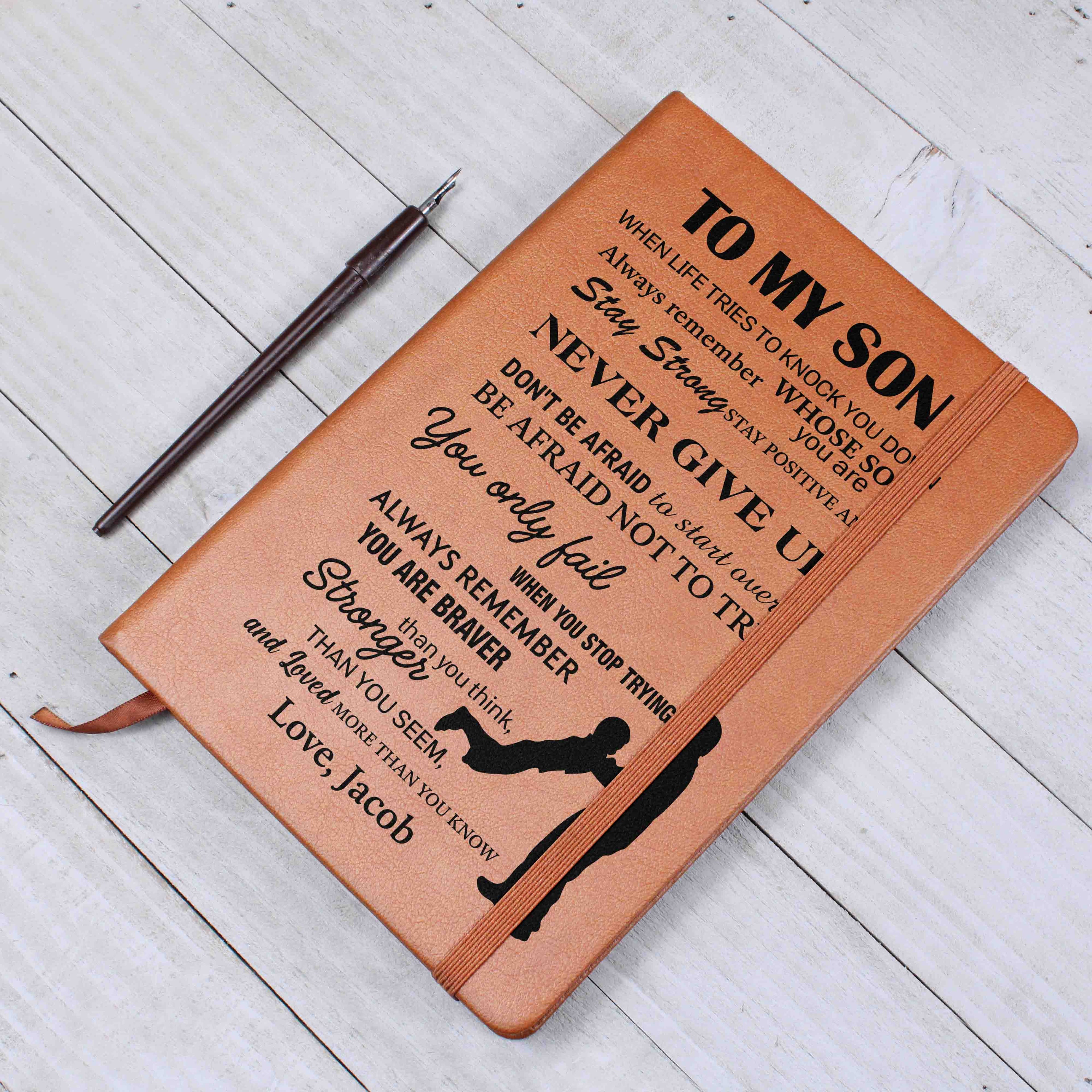Graduation gift for son journal
