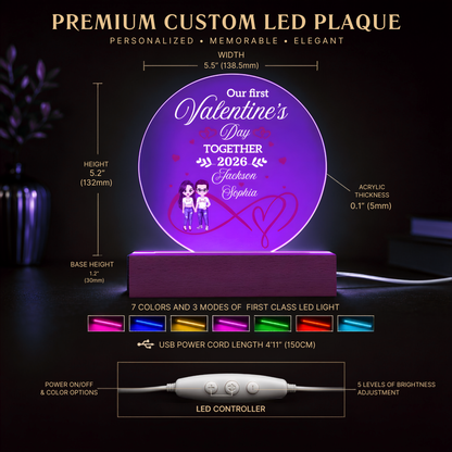 Personalized First Valentine&