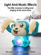 1 Baby Toy Electric Rolling Monkey Light Music Puzzle Sound Prompt Monkey Children&