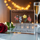 Personalized Grandma’s Garden Acrylic Block – Custom Flower Name Gift