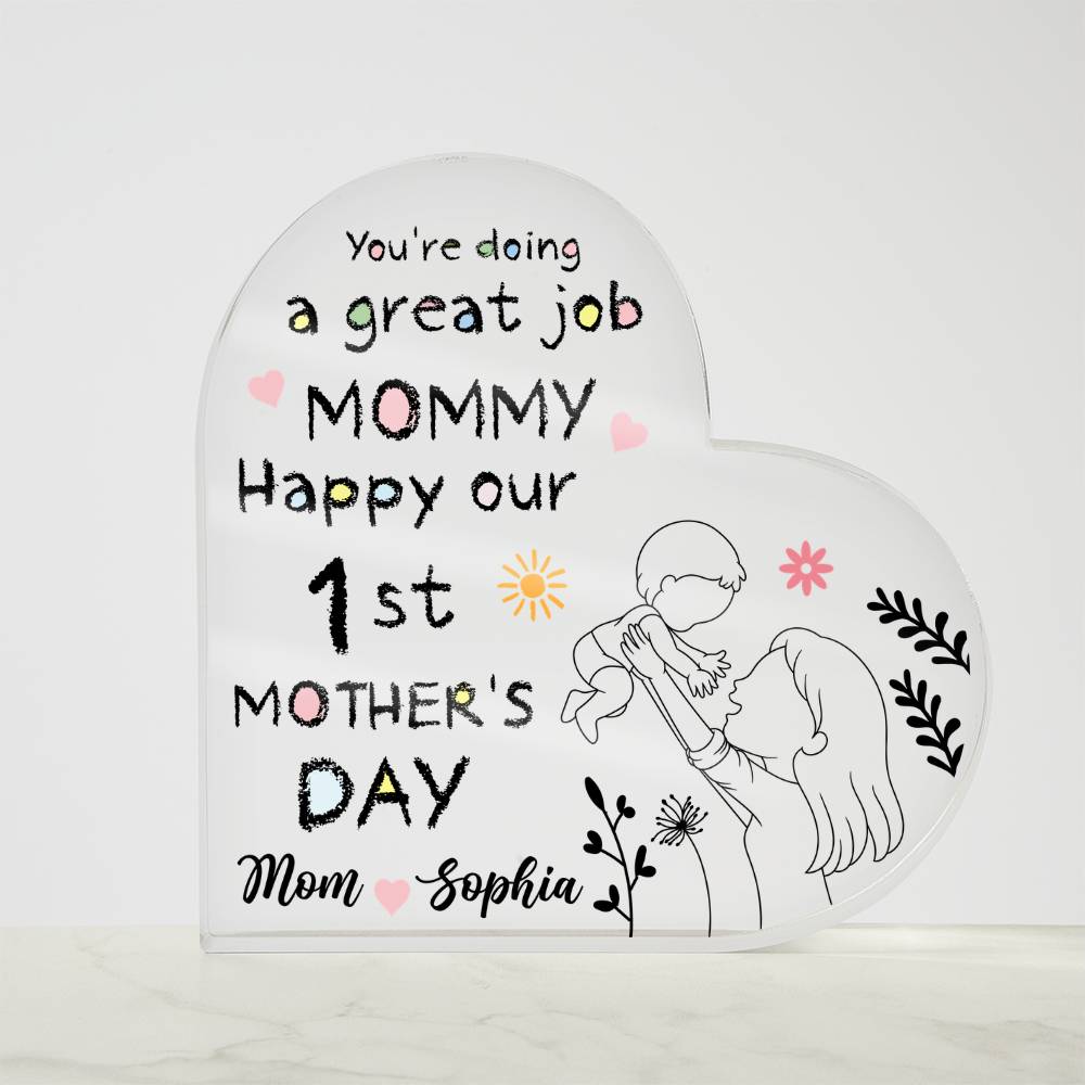 Custom Baby Name Gift for Mom
