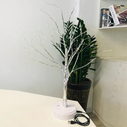 LED Sparkling Bonsai Tree Light – Fairy Spirit Desktop Lamp