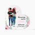 Anniversary Gift Heart Acrylic Keepsake