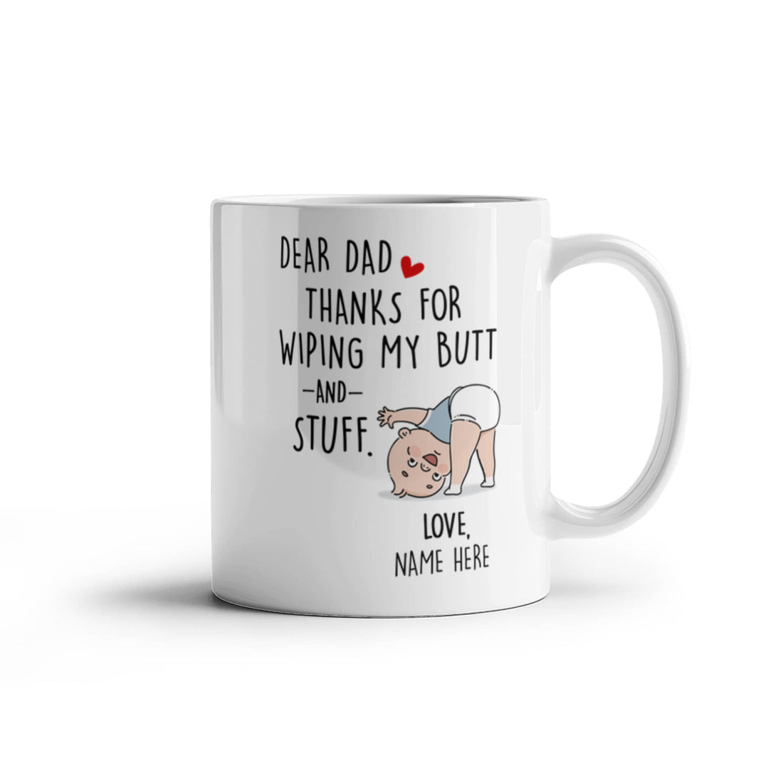 New Dad Funny Coffee Mug
