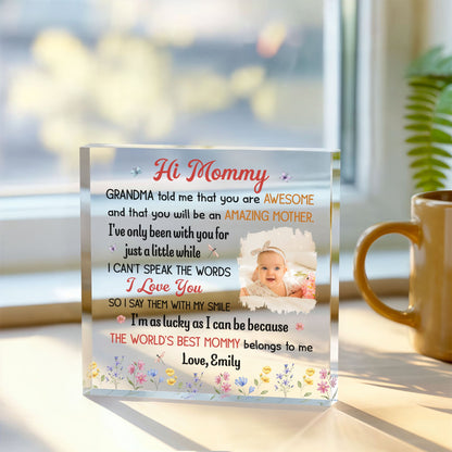 Custom Nursery Acrylic Sign