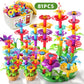 Flower Garden Building Toys with Storage Box,Building Flower Education Stem Project,Birthday/Christmas Toy Set