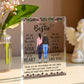 "To My Bestie" Acrylic Block - Sister of My Soul Personalized Gift