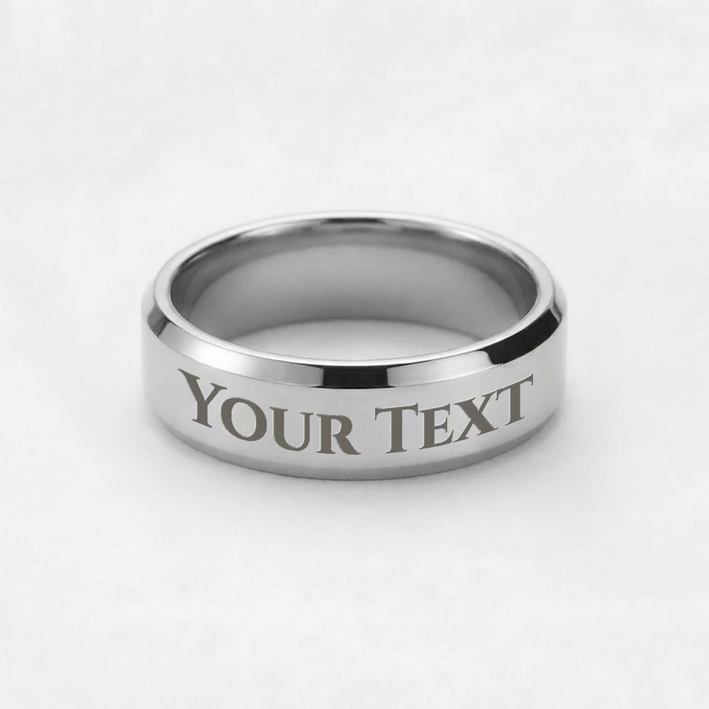 to my daddy ring with heartfelt bump message card