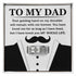 to my dad luxury custom ring tuxedo gift box