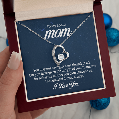 Forever Love Necklace for Bonus Mom