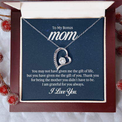 Forever Love Necklace for Bonus Mom