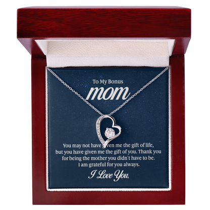 Forever Love Necklace for Bonus Mom
