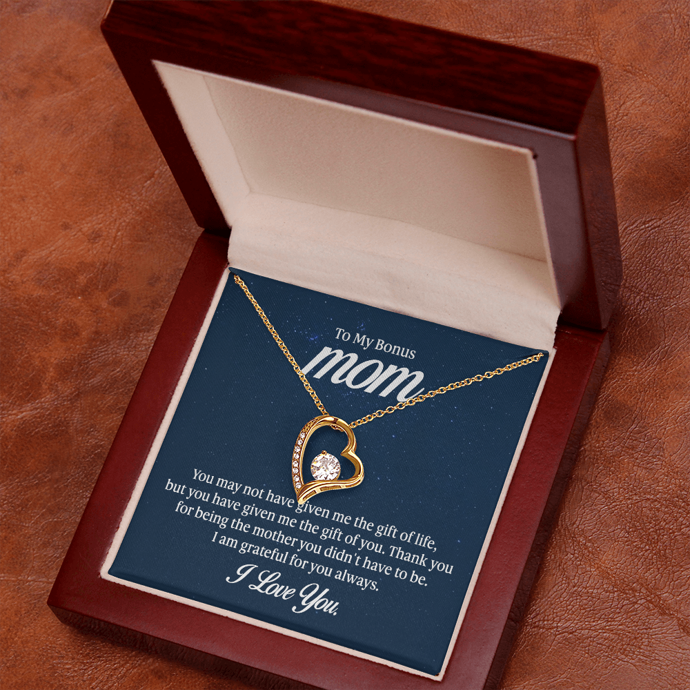 Forever Love Necklace for Bonus Mom