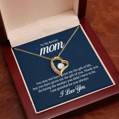Forever Love Necklace for Bonus Mom