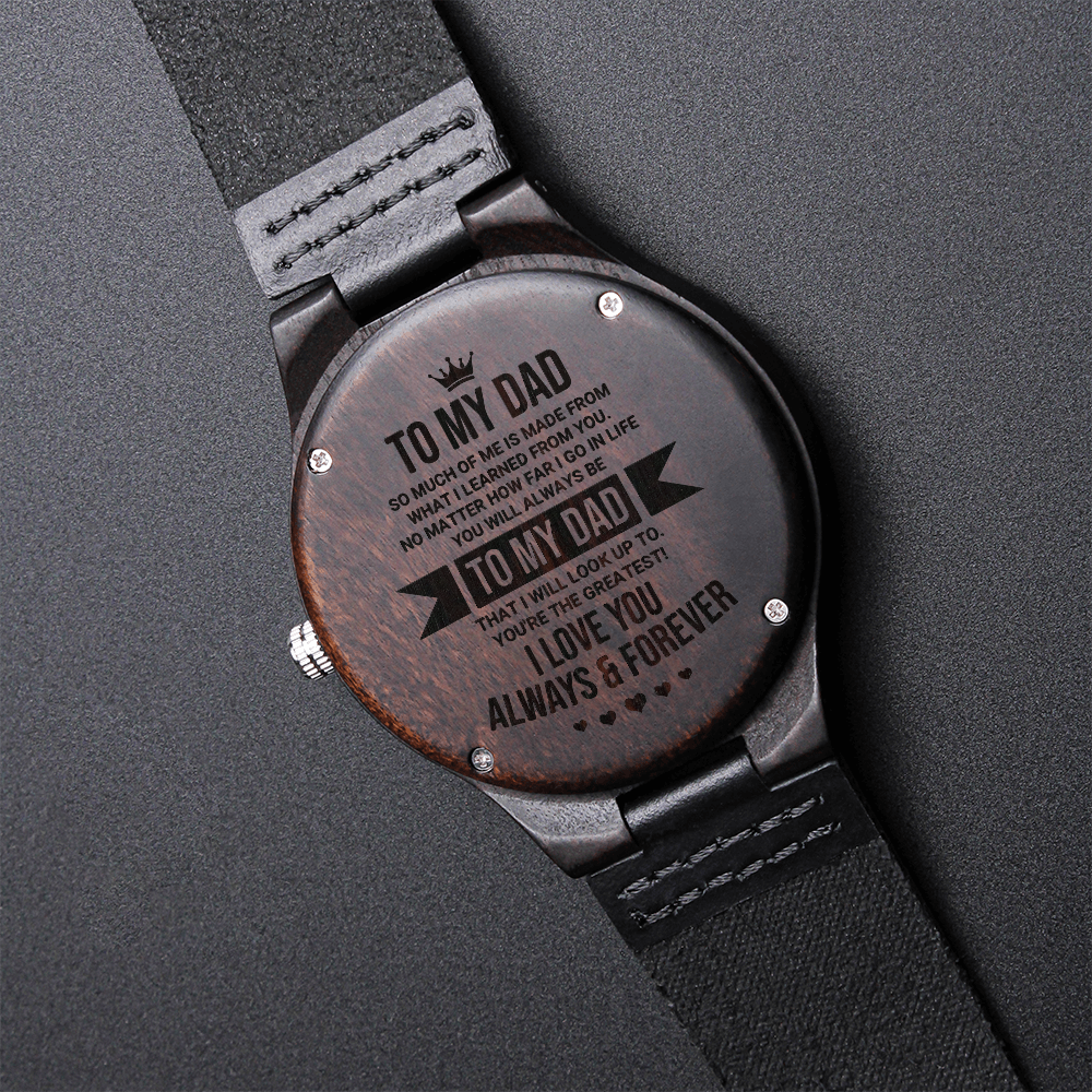 Personalized Father’s Day Watch

