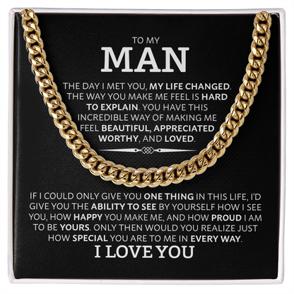 Stainless Steel Cuban Link Chain