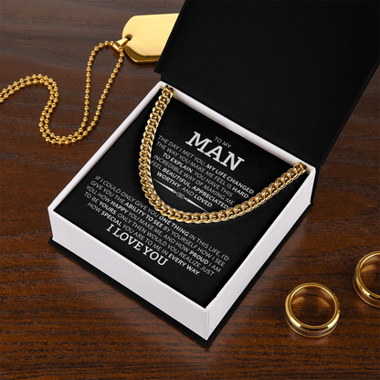 Cuban Link Chain Necklace for Him – Men&