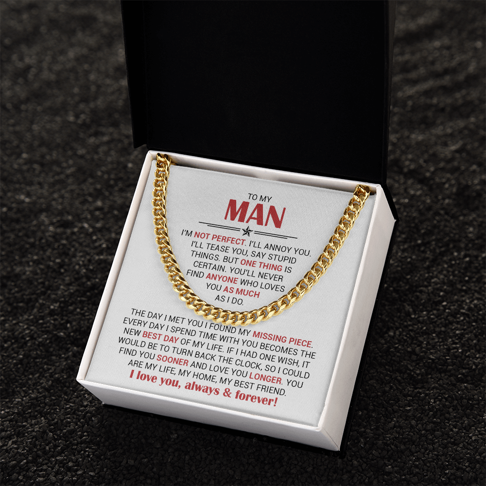 Stainless Steel Cuban Link Chain