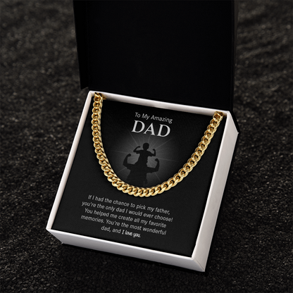 To My Amazing Dad Acrylic Plaque – Inspirational Father Gift, Sentimental Dad Keepsake from Child5