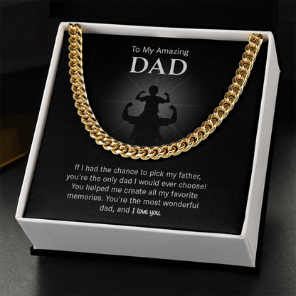 To My Amazing Dad Acrylic Plaque – Inspirational Father Gift, Sentimental Dad Keepsake from Child5