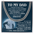 Sentimental Necklace Gift for Dad