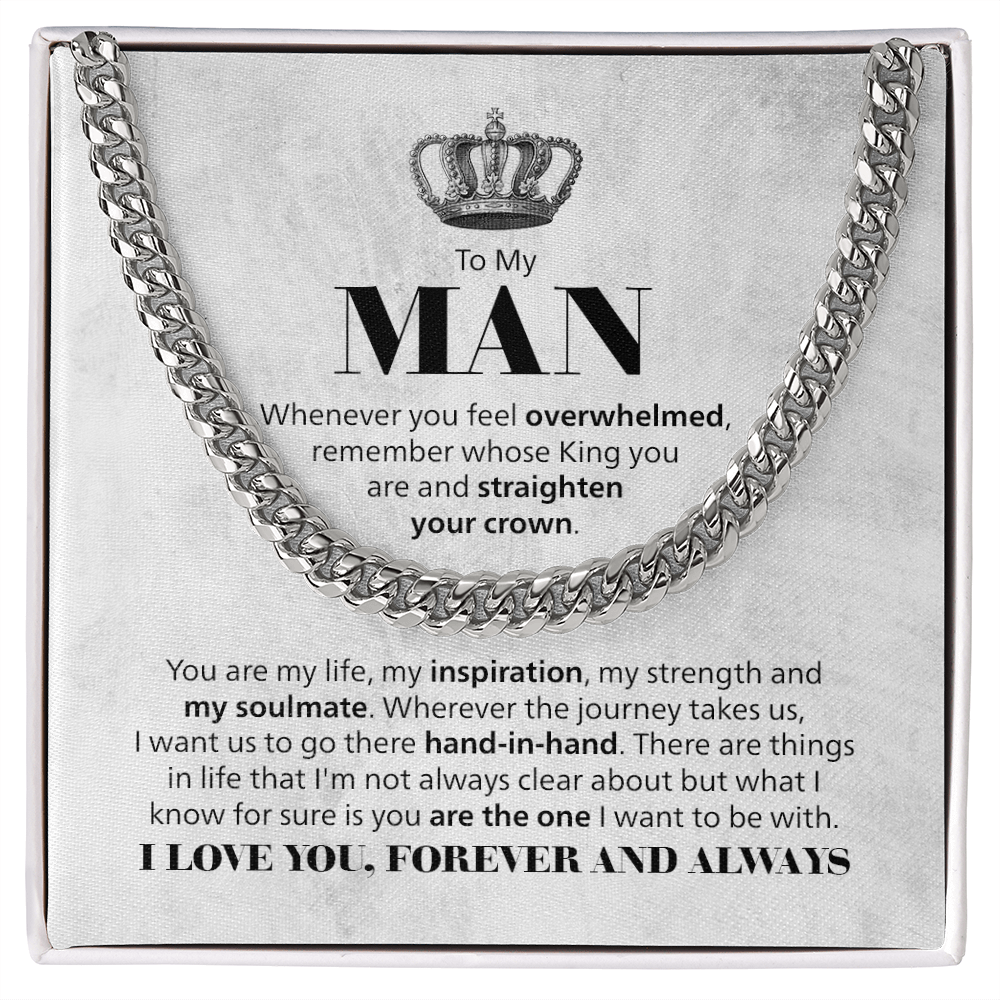 Cuban Link Chain Necklace for Him
