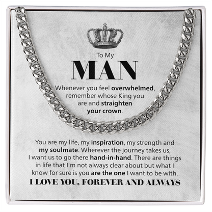 Cuban Link Chain Necklace for Him
