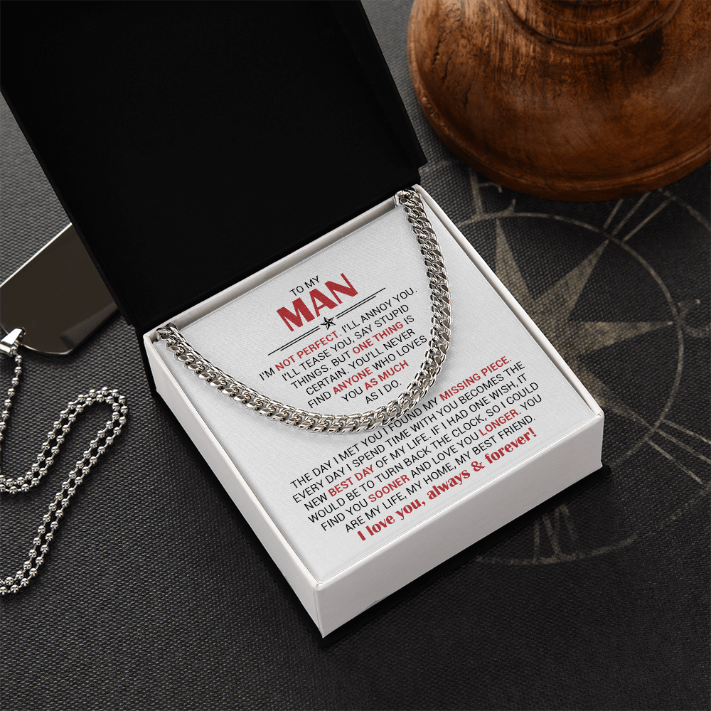 Men’s Cuban Link Chain Gift
