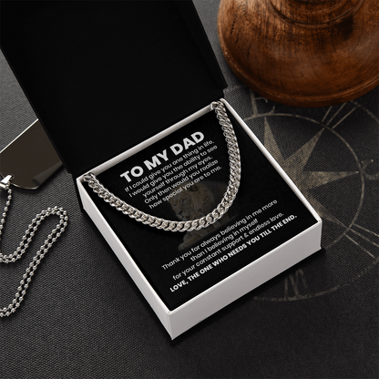 Father’s Day Cuban Chain Necklace
