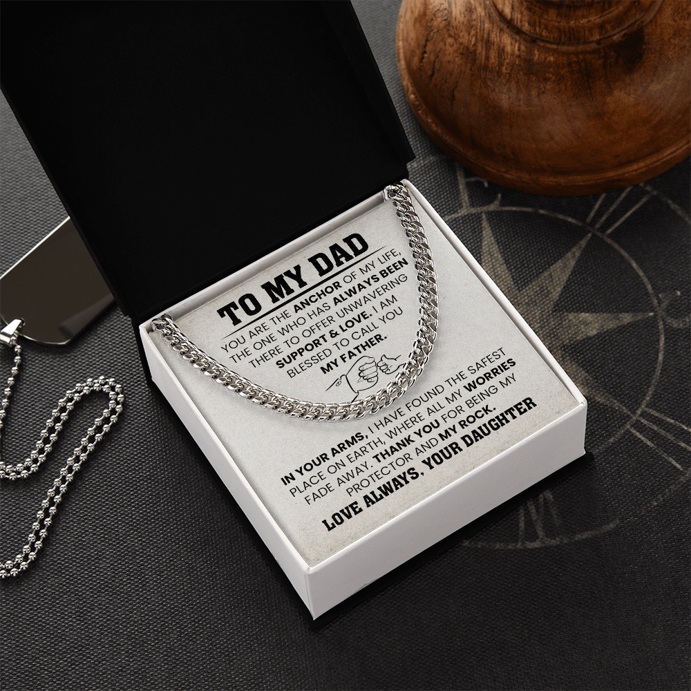 Gift from Daughter to Dad Chain
