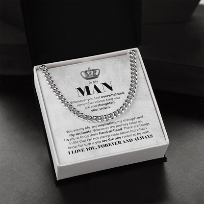 Boyfriend Cuban Chain Necklace
