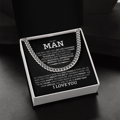 Boyfriend Cuban Chain Necklace
