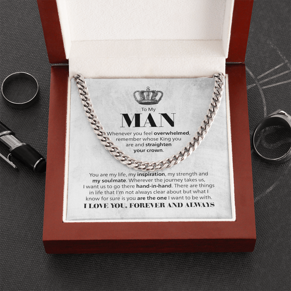 Cuban Link Chain Necklace for Him – Men&