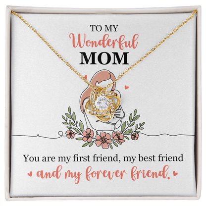 Love You Mom Necklace Jewelry