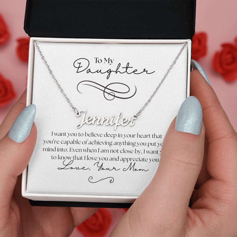 "To My Daughter" - Sentimental Mom Gift