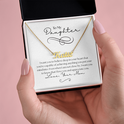 "To My Daughter" - Sentimental Mom Gift