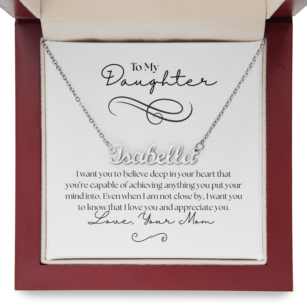 "To My Daughter" - Sentimental Mom Gift