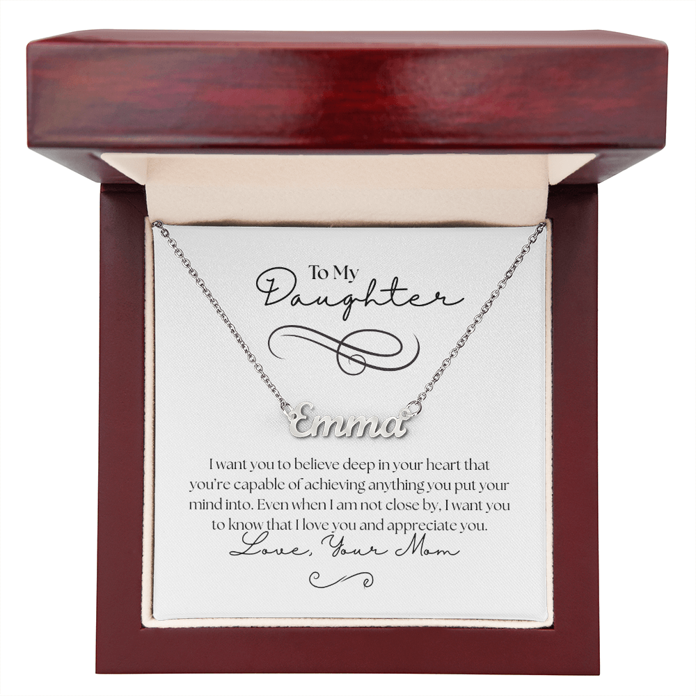 "To My Daughter" - Sentimental Mom Gift