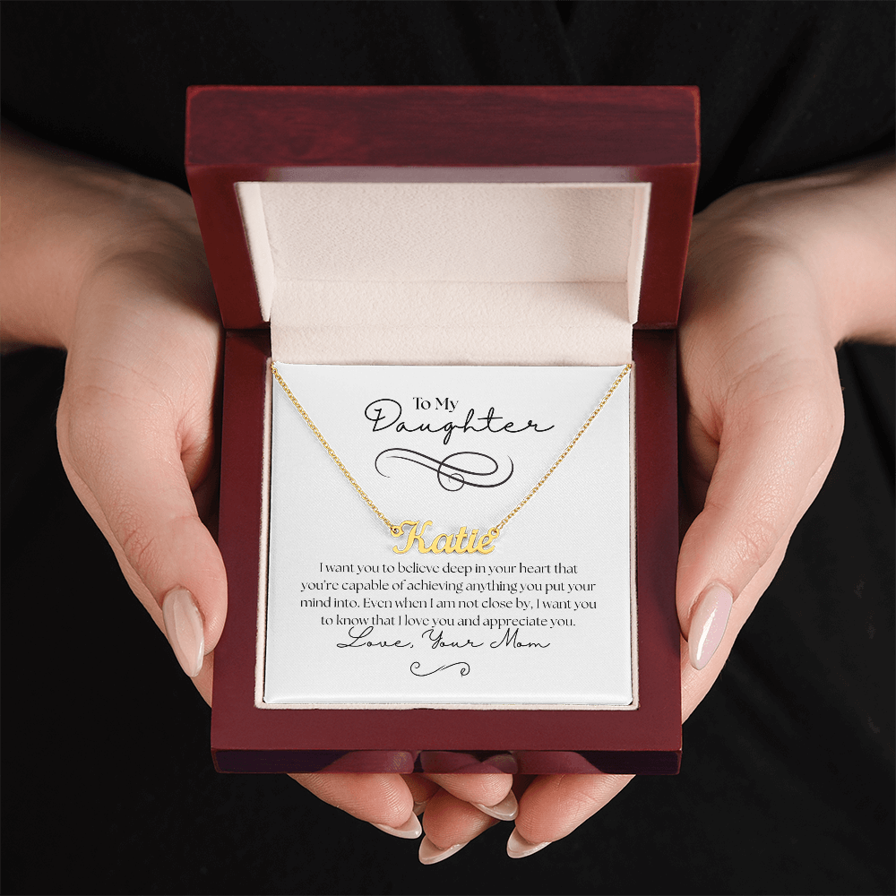 "To My Daughter" - Sentimental Mom Gift